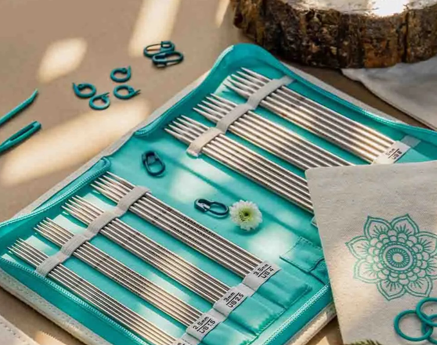 KnitPro Double-Pointed Needle Set Grateful 15cm 2-5.00mm