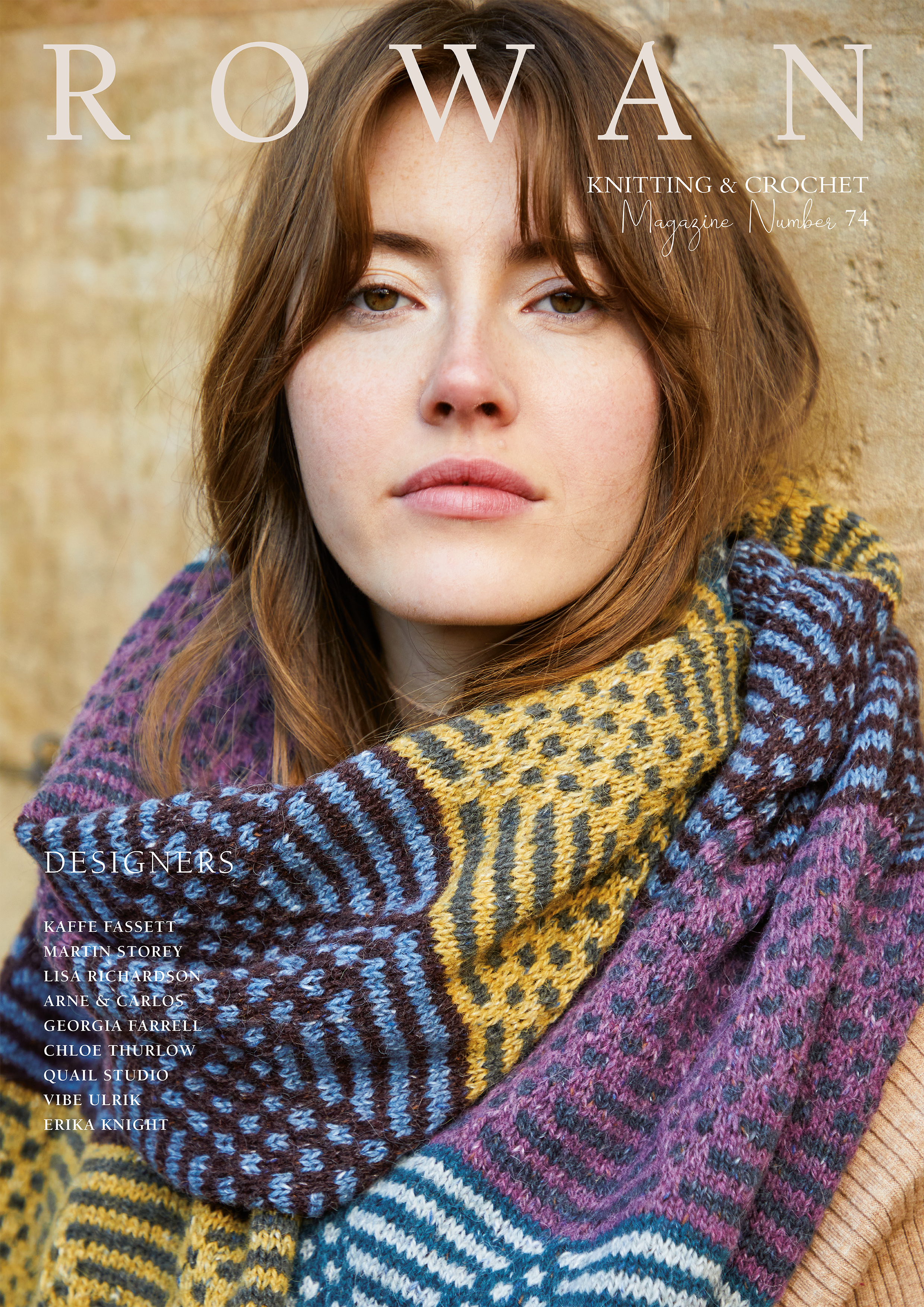 ROWAN KNITTING & CROCHET Magazine等6冊セット Magazine74Cover_1_17b22674-