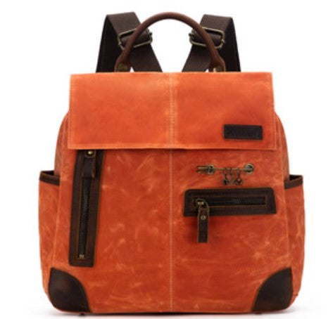 Della Q Makers Canvas Midi Backpack