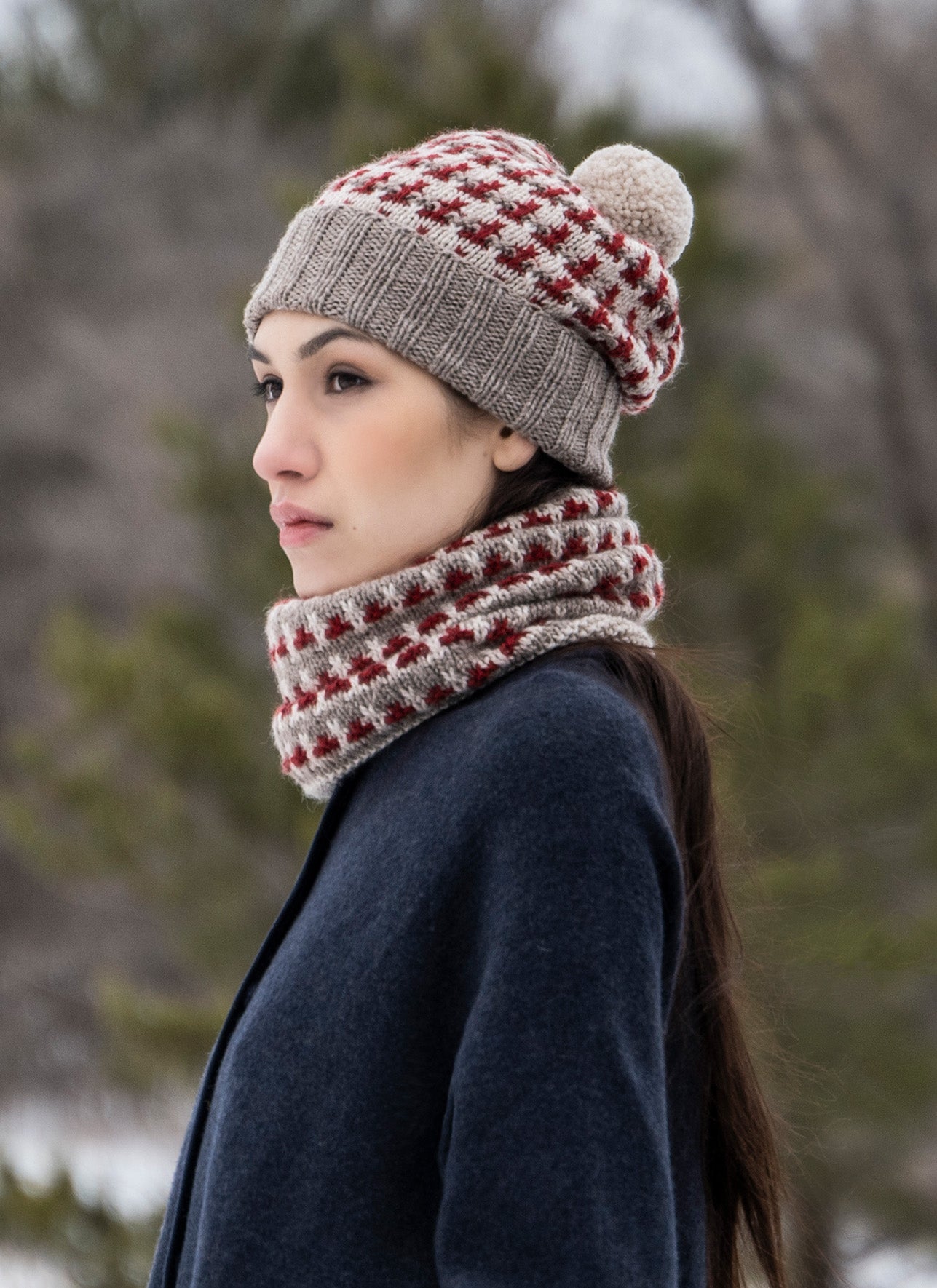 Ishpeming Hat & Cowl Kit