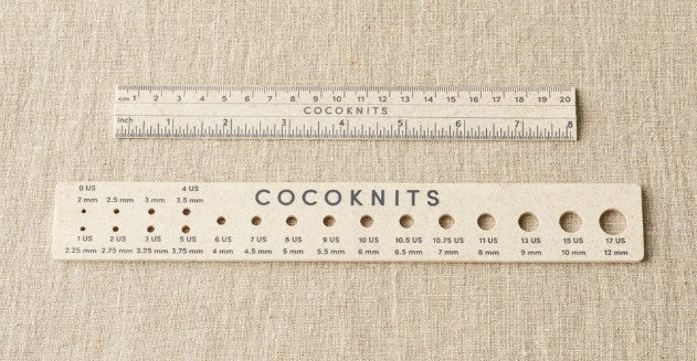 Cocoknits Ruler and Gauge