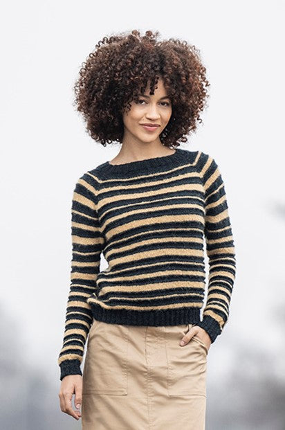 Blue Sky Fibers Saturnalia Sweater Knit A Long with free pattern