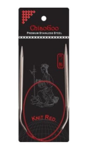 Chiaogoo - SS knit Red Circular - 12"