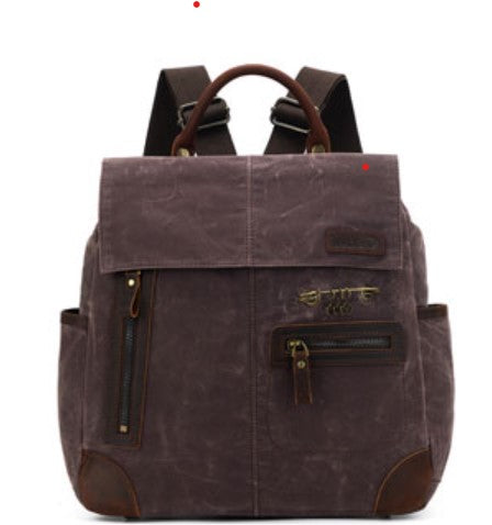 Della Q Makers Canvas Midi Backpack