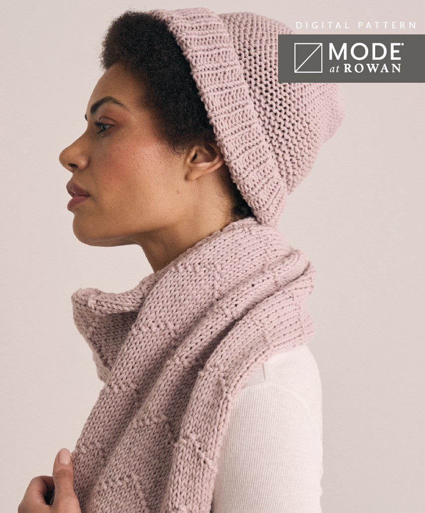 Mode Holkham Scarf and Hat Pattern