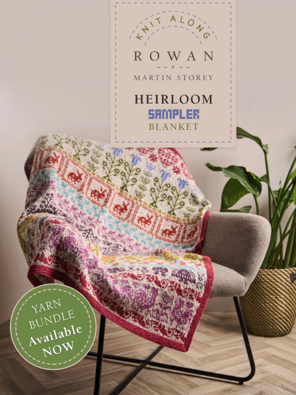 Heirloom Sampler Blanket KAL - April 2026