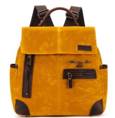 Della Q Makers Canvas Midi Backpack