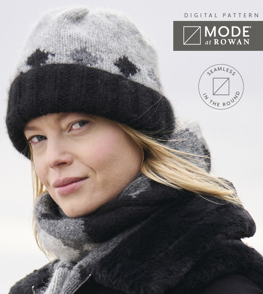 Mode Wave Wrap and Hat Set Pattern